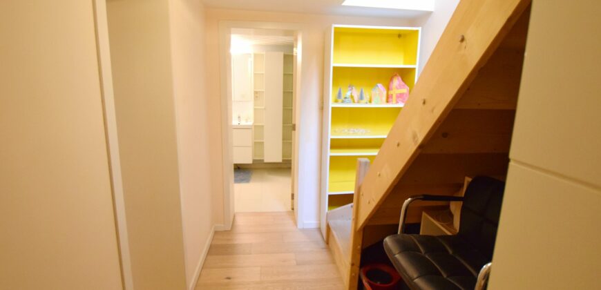 Quartier TOMBERG: VENTE: LOT: Souplex 2 chambres + bureau  avec Jardin + studio